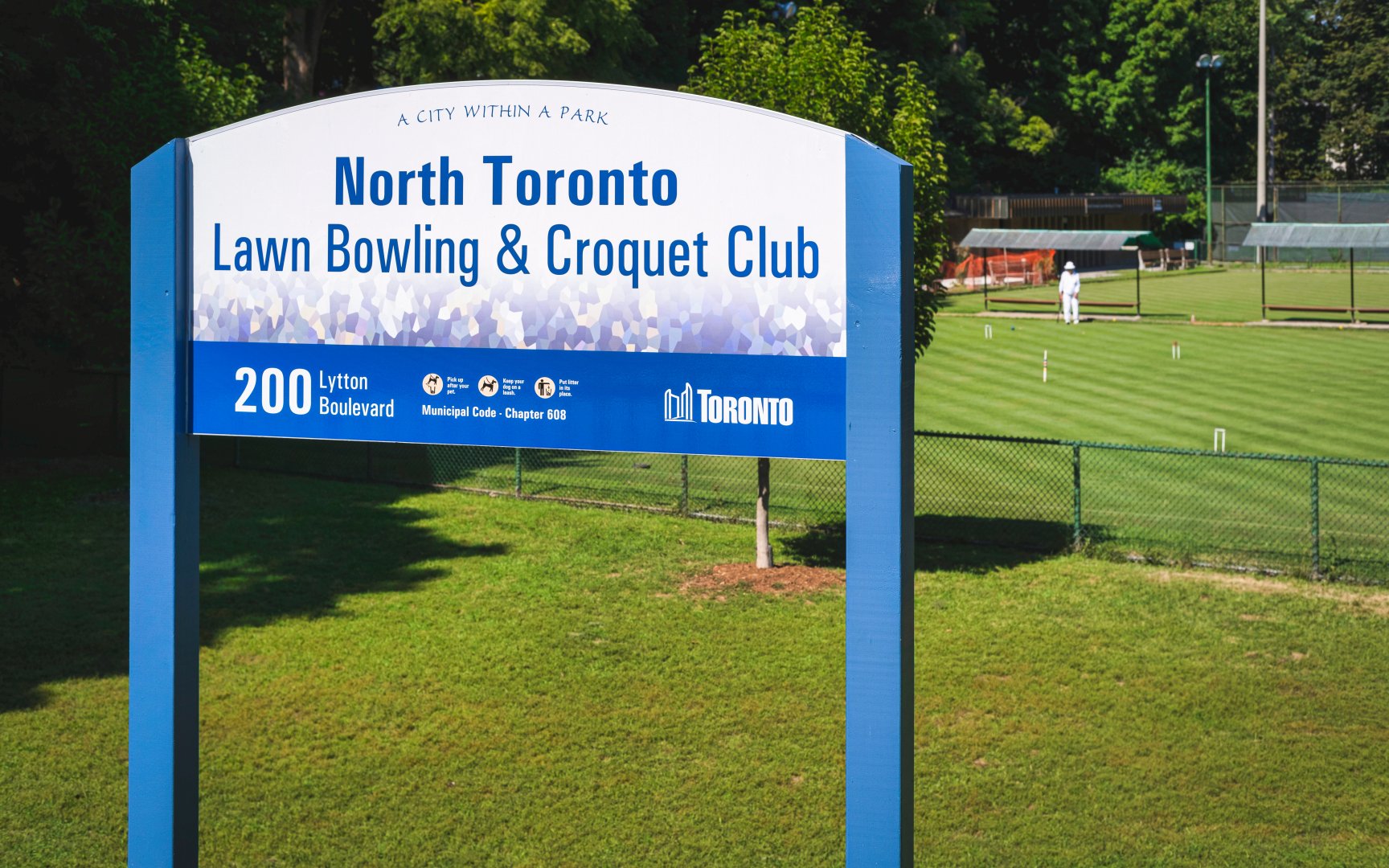 North Toronto Lawn Bowling & Croquet Club (c) Photo by SHANE Maps exclusively for SHANE Maps