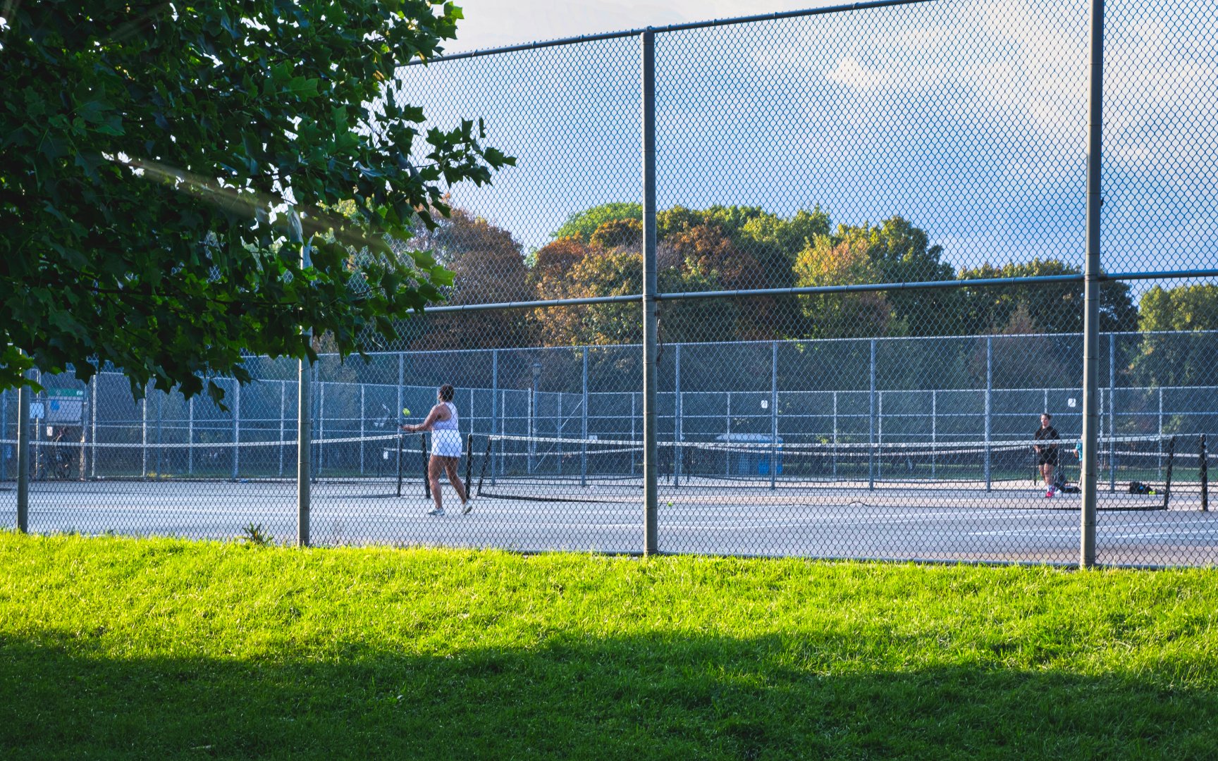 Trinity Bellwoods Park Tennis Courts (c) Photo by SHANE Maps exclusively for SHANE Maps