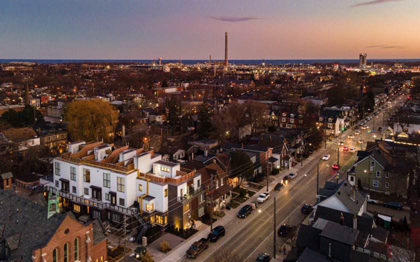 (c) Aerial photos of 2-169 Jones Ave by DroneHub exclusively for SHANE.